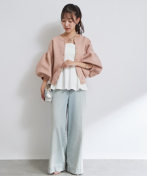 ラブティックボンボン　リボンカーディガン リボンニットカーディガン | La boutique BonBon(ラブティック