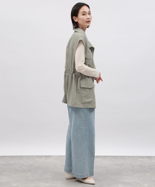 LAKOLE(ラコレ)の「フロッキーチュールプルオーバー / 108146(Tシャツ/カットソー・レディース・ブラック/アイボリー/ベージュ・MEDIUM/SMALL)」の16枚目の写真