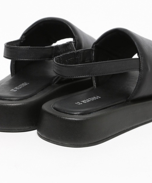 FOREVER 21（フォーエバー トゥエンティーワン）の「【2024SS】厚底グリッターサンダル（サンダル・レディース・ブラック/マルチ/シルバー・SMALL/MEDIUM/LARGE）」の20枚目の写真