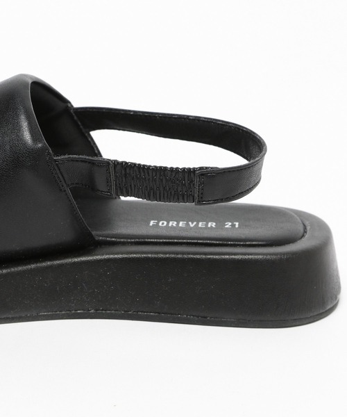 FOREVER 21（フォーエバー トゥエンティーワン）の「【2024SS】厚底グリッターサンダル（サンダル・レディース・ブラック/マルチ/シルバー・SMALL/MEDIUM/LARGE）」の22枚目の写真