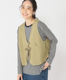 studio CLIP | コットンリップストップベスト(ベスト)