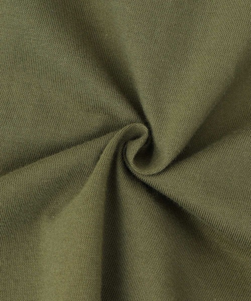 mimi toujours（ミミトゥジュール）の「アームカバー付き ミニTシャツ mimi toujours×emuemu（Tシャツ/カットソー・レディース・カーキ/オフホワイト・M）」の18枚目の写真