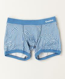 OVER THE TWELVE（オーバーザトゥウェルブ）の「OVER THE TWELVE/オーバー ザ トゥエルヴ/3D Gingham Check（ボクサーパンツ）」