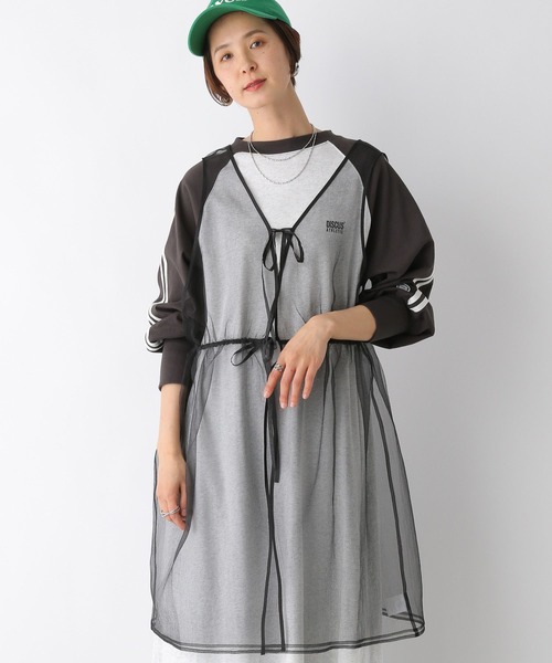 LEPSIM(レプシィム)の「チュール2WAYベスト 108095(ベスト・レディース・グレー/ブラック・TALL/FREE)」の11枚目の写真