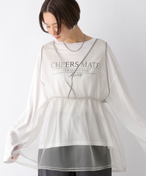 LEPSIM(レプシィム)の「チュール2WAYベスト 108095(ベスト・レディース・グレー/ブラック・TALL/FREE)」の16枚目の写真