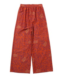 FLORAL WIDE PANTS