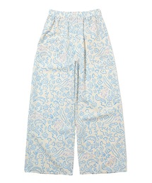 FLORAL WIDE PANTS