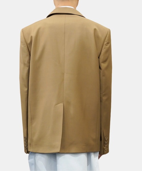 セール】【HIGHLIGHT STUDIO】 WOOL SINGLE- BREASTED BOXY