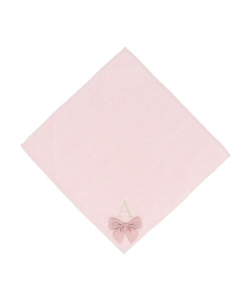 Maison de FLEUR(メゾンドフルール)の「イニシャルリボンタオルハンカチ(ハンカチ/ハンドタオル・レディース・R/Y/K/M/N/A/H/C/E/F/S/T・FREE)」の17枚目の写真