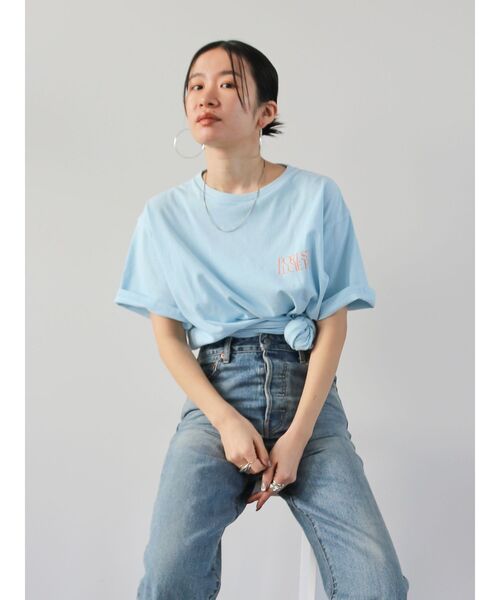 Ungrid（アングリッド）の「ニュアンスモチーフバックプリントTee（Tシャツ/カットソー・レディース・ピンク/オフホワイト/ブルー・FREE）」の17枚目の写真