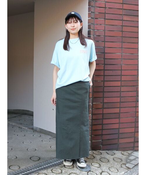 Ungrid（アングリッド）の「ニュアンスモチーフバックプリントTee（Tシャツ/カットソー・レディース・ピンク/オフホワイト/ブルー・FREE）」の10枚目の写真