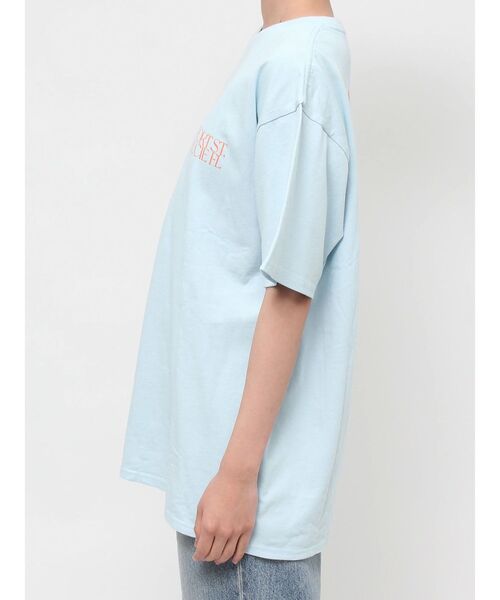 Ungrid（アングリッド）の「ニュアンスモチーフバックプリントTee（Tシャツ/カットソー・レディース・ピンク/オフホワイト/ブルー・FREE）」の7枚目の写真