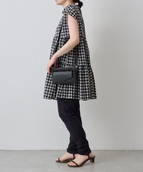 BEARDSLEY（ビアズリー）の「ギンガムチェックティアードブラウス（シャツ/ブラウス・レディース・ブラック・FREE）」の22枚目の写真