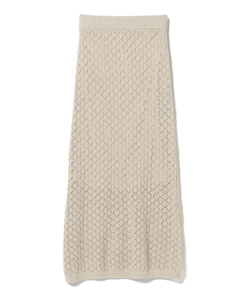 BEAMS HEART(ビームスハート)の「BEAMS HEART / ラメニット ロングスカート(スカート・レディース・グレー/ベージュ・FREE)」の19枚目の写真