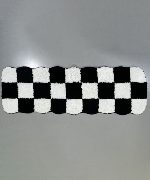 Ein（アイン）の「Ein/モノトーン レクタングル ラグ（ラグ/マット・レディース・ブラック系4/ブラック系2/ブラック系3/ブラック系1・FREE）」の14枚目の写真