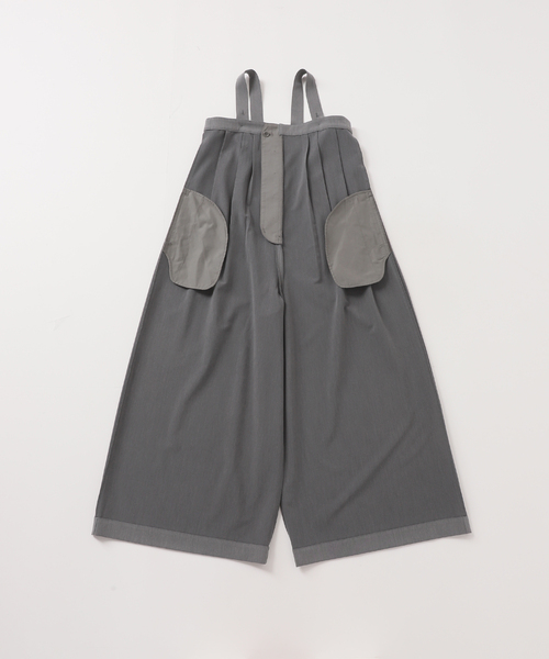 JOURNAL STANDARD(ジャーナルスタンダード)の「T/R ストレッチサロペット(サロペット/オーバーオール・レディース・グレー/ブラック・FREE)」の6枚目の写真