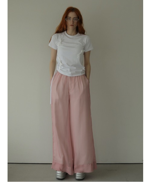 AMAIL(アマイル)の「Suke wide strawberry pant(その他パンツ・レディース・ブラック/ピンク・S/M)」の16枚目の写真
