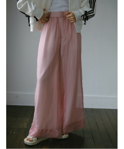 AMAIL(アマイル)の「Suke wide strawberry pant(その他パンツ・レディース・ブラック/ピンク・S/M)」の18枚目の写真