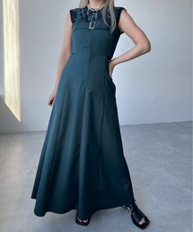 HARE | ベルトデザインジャンスカ(HARE)(ワンピース)