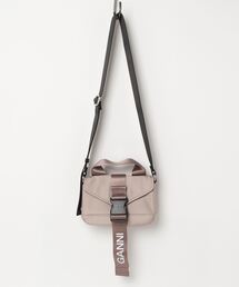 ADAM ET ROPE' | 【GANNI(ガニー)】RECYCLED TECH MINI SATCHEL(ショルダーバッグ)