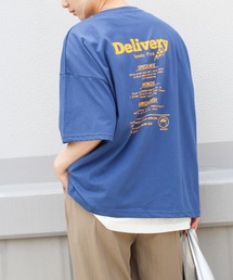 PIZZA おばけ半袖Tシャツ
