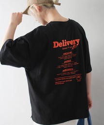 PIZZA おばけ半袖Tシャツ
