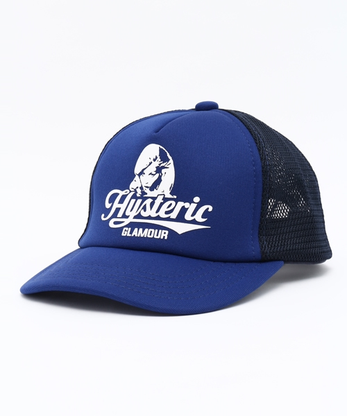 JOEY HYSTERIC（ジョーイヒステリック）の「POSTER GIRL pt メッシュキャップ（キャップ・キッズ・ブラック/ブルー/エンジ・LARGE/MEDIUM）」の3枚目の写真