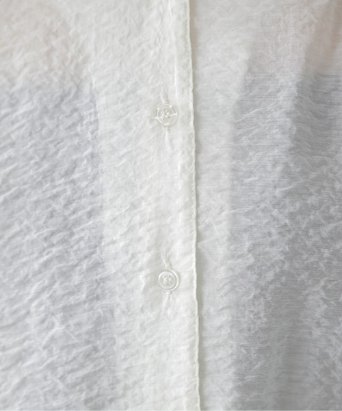 FREE'S MART（フリーズマート）の「◆［WEB限定］袖ドロストギャザーボレロ（カーディガン/ボレロ・レディース・ブラック/グレー/ホワイト/ピンク・FREE）」の10枚目の写真