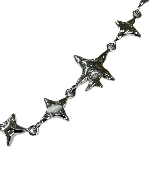 XU（エックスユー）の「【Never mind the XU】galaxy chain necklace / 【ネバーマインド ザ エックスユー】ギャラクシーチェーンネックレスシルバーネックレス（ネックレス・メンズ・シルバー・ONE SIZE）」の5枚目の写真