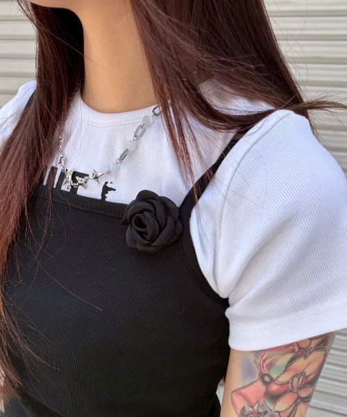 XU（エックスユー）の「【Never mind the XU】galaxy chain necklace / 【ネバーマインド ザ エックスユー】ギャラクシーチェーンネックレスシルバーネックレス（ネックレス・メンズ・シルバー・ONE SIZE）」の11枚目の写真