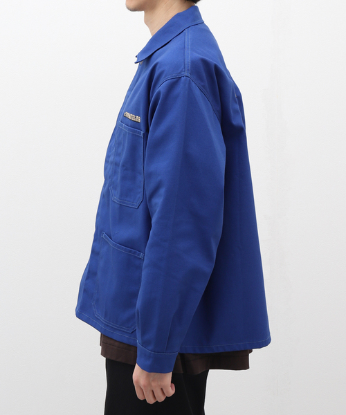 417 EDIFICE（フォーワンセブンエディフィス）の「【LE SUPER ATELIER】Veste de travail Lafont（カバーオール・メンズ・ブルー・3/4）」の17枚目の写真