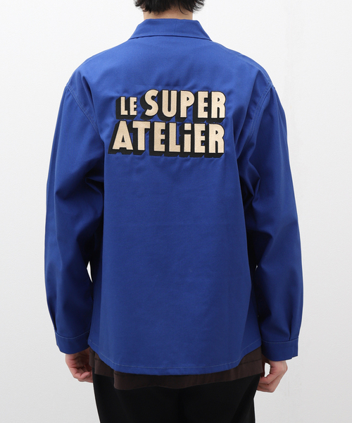 417 EDIFICE（フォーワンセブンエディフィス）の「【LE SUPER ATELIER】Veste de travail Lafont（カバーオール・メンズ・ブルー・3/4）」の18枚目の写真