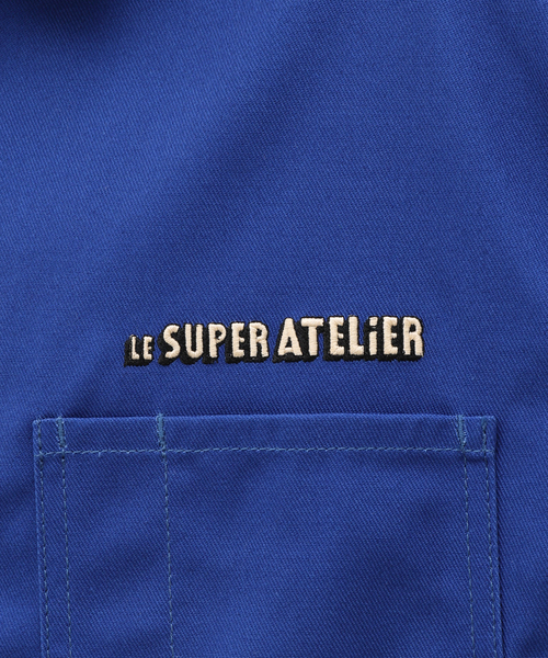 417 EDIFICE（フォーワンセブンエディフィス）の「【LE SUPER ATELIER】Veste de travail Lafont（カバーオール・メンズ・ブルー・3/4）」の5枚目の写真