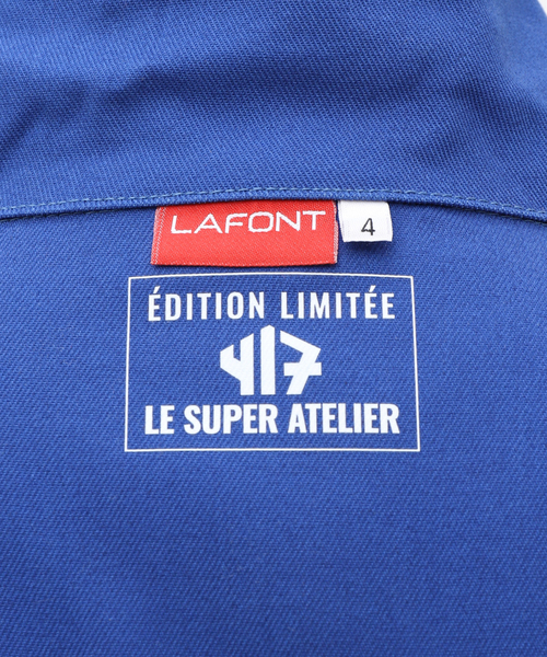 417 EDIFICE（フォーワンセブンエディフィス）の「【LE SUPER ATELIER】Veste de travail Lafont（カバーオール・メンズ・ブルー・3/4）」の12枚目の写真