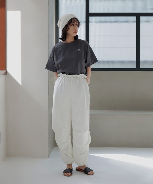 hellam(へラム)の「サマービーニー(ニットキャップ/ビーニー・レディース・グレー/ブラック/アイボリー/グレイッシュベージュ・FREE)」の21枚目の写真