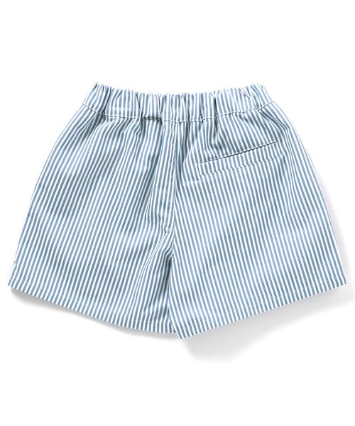 apres les cours（アプレレクール）の「ストライプ・お花ジャカードショートパンツ（その他パンツ・キッズ・ブラック/アイボリー/ストライプ・140/130/120/110/100/90/80）」の12枚目の写真