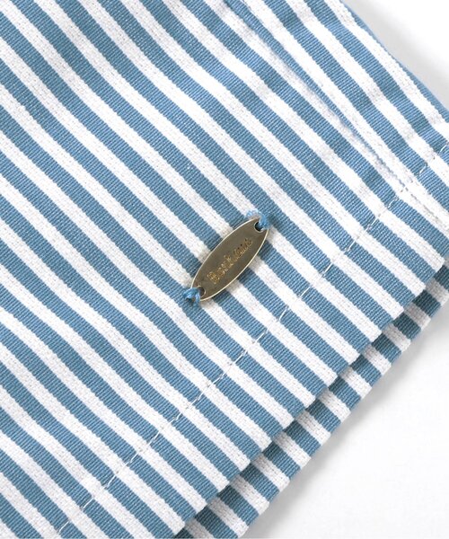 apres les cours（アプレレクール）の「ストライプ・お花ジャカードショートパンツ（その他パンツ・キッズ・ブラック/アイボリー/ストライプ・140/130/120/110/100/90/80）」の16枚目の写真