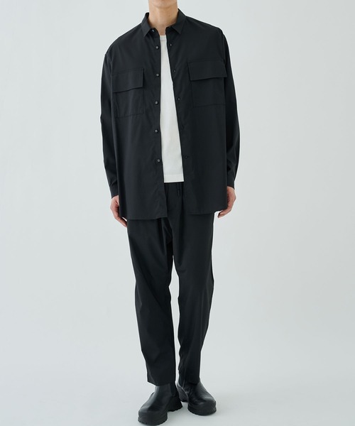 WHITE MOUNTAINEERING(ホワイトマウンテニアリング)の「TAPERED PANTS(スラックス・メンズ・ブラック/ネイビー・1/2)」の3枚目の写真