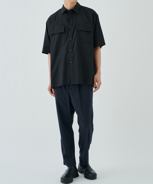 WHITE MOUNTAINEERING(ホワイトマウンテニアリング)の「TAPERED PANTS(スラックス・メンズ・ブラック/ネイビー・1/2)」の10枚目の写真