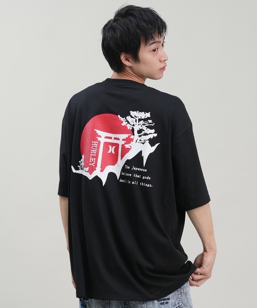 Hurley （ハーレー）の「【ムラサキスポーツ限定】Hurley/ハーレー 半袖Tシャツ/コットンTee バックプリント 日本限定 23MRKMSS01（Tシャツ/カットソー・メンズ・ホワイト/ブラック・M/L/XL）」の3枚目の写真