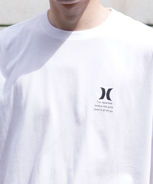 Hurley （ハーレー）の「【ムラサキスポーツ限定】Hurley/ハーレー 半袖Tシャツ/コットンTee バックプリント 日本限定 23MRKMSS01（Tシャツ/カットソー・メンズ・ホワイト/ブラック・M/L/XL）」の6枚目の写真