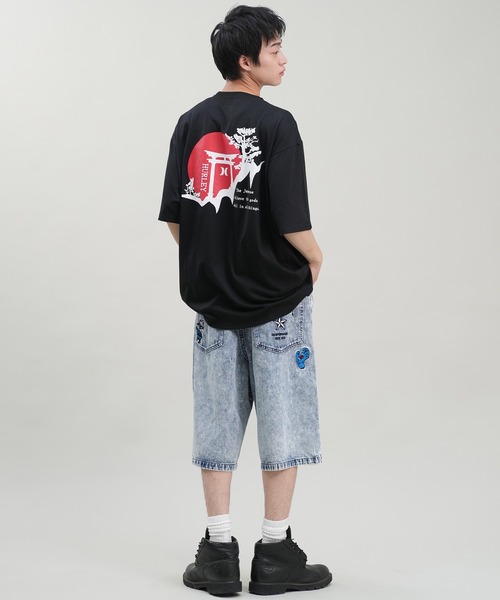 Hurley （ハーレー）の「【ムラサキスポーツ限定】Hurley/ハーレー 半袖Tシャツ/コットンTee バックプリント 日本限定 23MRKMSS01（Tシャツ/カットソー・メンズ・ホワイト/ブラック・M/L/XL）」の14枚目の写真