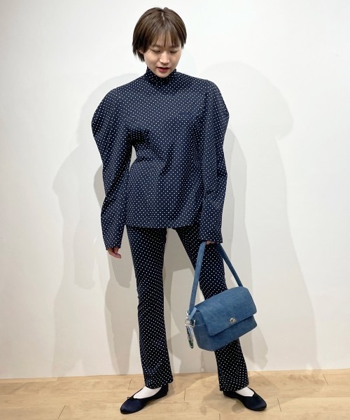 ホリデイdot puff sleeve tops & flare pants HOLIDAY（ホリデイ）の「DOT FLARE PANTS ドットフレアパンツ（その他