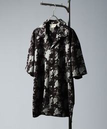 ZIP FIVE（ジップファイブ）の「【NATURE GLOBE】総柄 オープンカラー 半袖 シャツ / 柄シャツ（シャツ/ブラウス）」