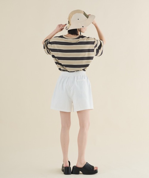 MERLOT(メルロー)の「カラーイージーショートパンツ(その他パンツ・レディース・ホワイト/イエロー/インディゴブルー/ブルー・FREE)」の16枚目の写真