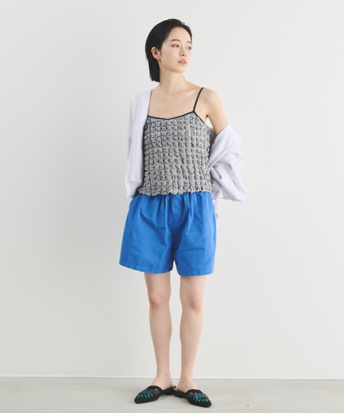 MERLOT(メルロー)の「カラーイージーショートパンツ(その他パンツ・レディース・ホワイト/イエロー/インディゴブルー/ブルー・FREE)」の6枚目の写真