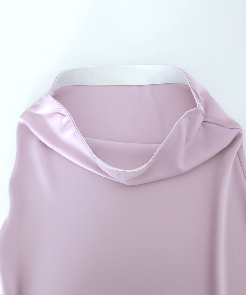 Miniministore(ミニミニストア)の「サテンマーメイドスカート ハイウエスト(スカート・レディース・ブラック/ブルーグレー/アイボリー/ワインレッド/ライトパープル/イエロー・FREE)」の22枚目の写真