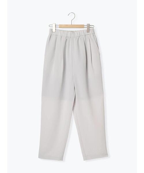 Samansa Mos2 blue（サマンサモスモスブルー）の「【接触冷感】タックイージーパンツ（その他パンツ・レディース・シルバーグレー/ブルー/カーキ/ブラック・F）」の22枚目の写真