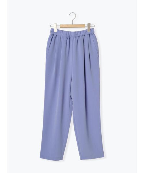 Samansa Mos2 blue（サマンサモスモスブルー）の「【接触冷感】タックイージーパンツ（その他パンツ・レディース・シルバーグレー/ブルー/カーキ/ブラック・F）」の21枚目の写真