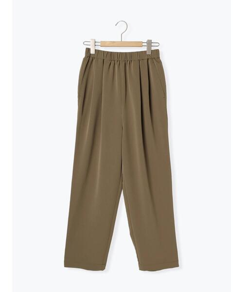 Samansa Mos2 blue（サマンサモスモスブルー）の「【接触冷感】タックイージーパンツ（その他パンツ・レディース・シルバーグレー/ブルー/カーキ/ブラック・F）」の20枚目の写真